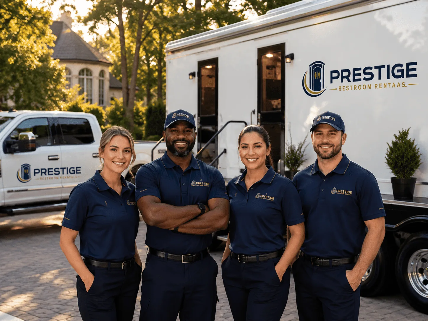 Trusted Luxury Portable Restrooms company in Ebony, VA
